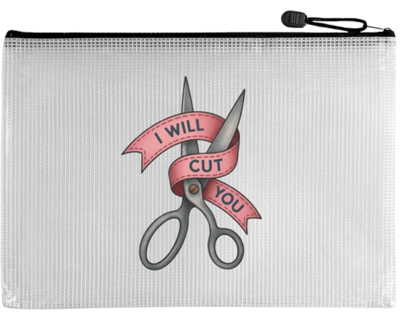 Snarky Bag - I Will Cut You